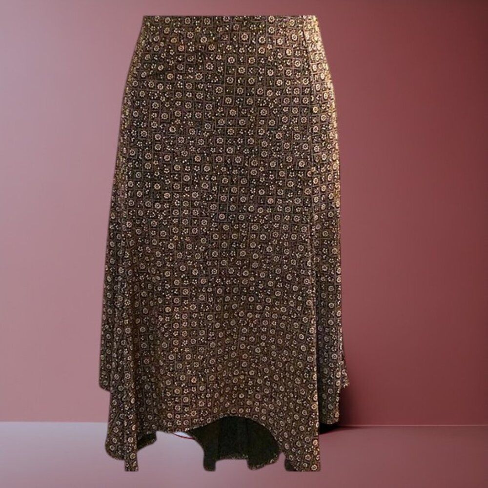Max Studio Handkerchief Skirt Size Small Stretchy